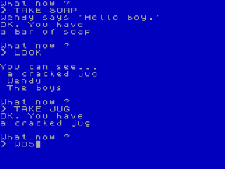 Peter Pan screenshot 2 for ZX Spectrum